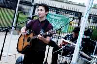 Ryan Heath Performing at the Budweiser plant for "Play it Forward" event  - Slide 1 of 2